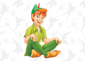 peter pan para colorir