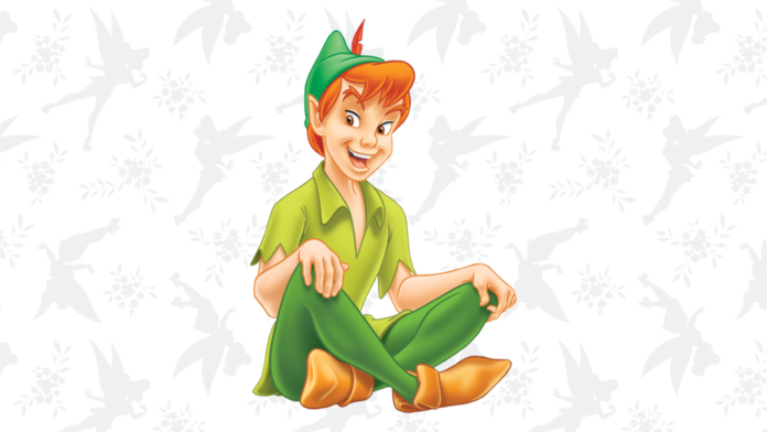 peter pan para colorir