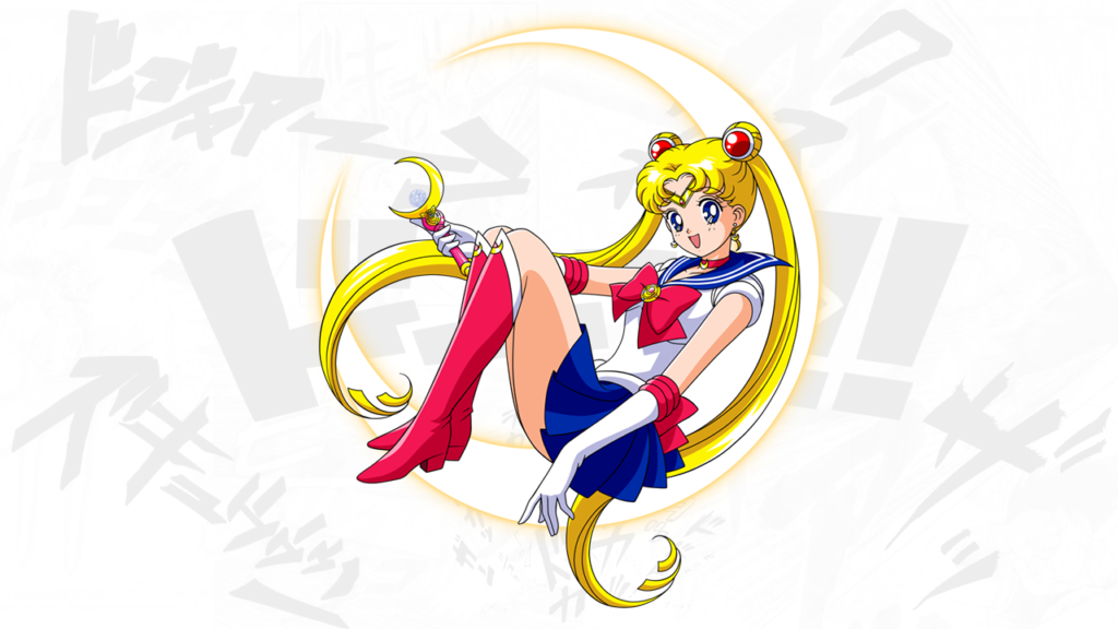 sailor moon para colorir