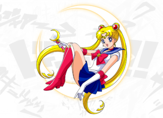 sailor moon para colorir