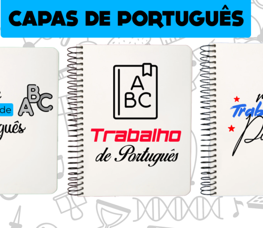 Capas Trabalho de Portugues