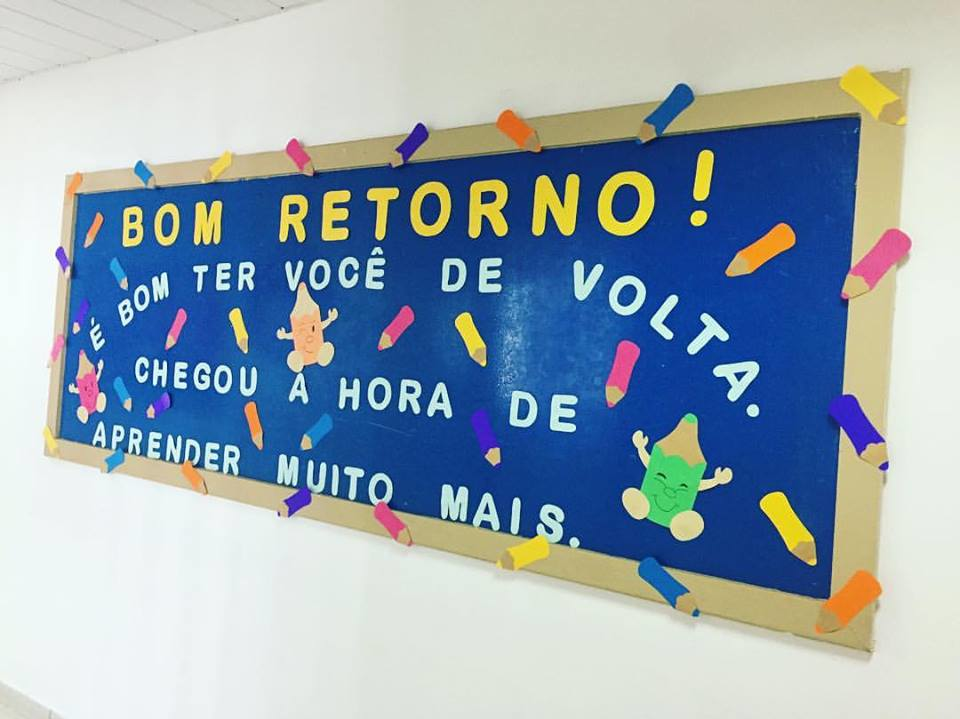 Frases para painel de volta as aulas na educacao infantil