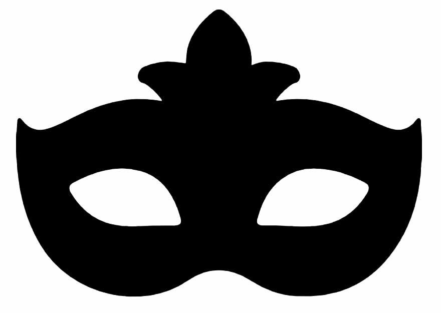 marcara carnaval molde para imprimir 9