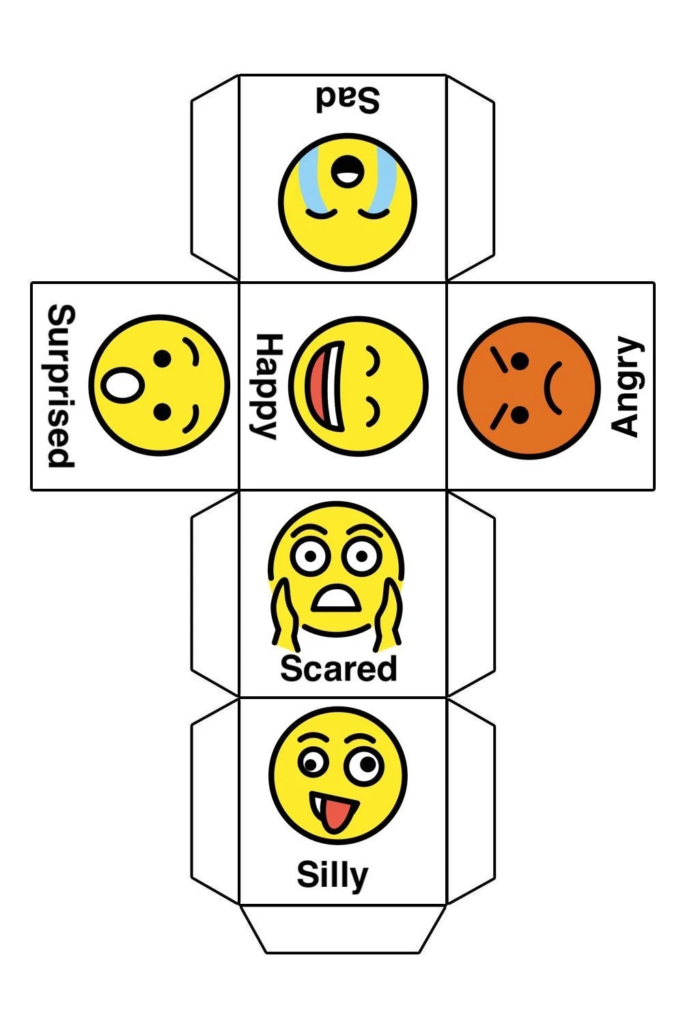 molde dado imprimir emote molde dado imprimir emote