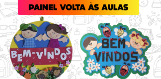 Painel de Volta às Aulas: +50 exemplos para educação escolar painel volta as aulas