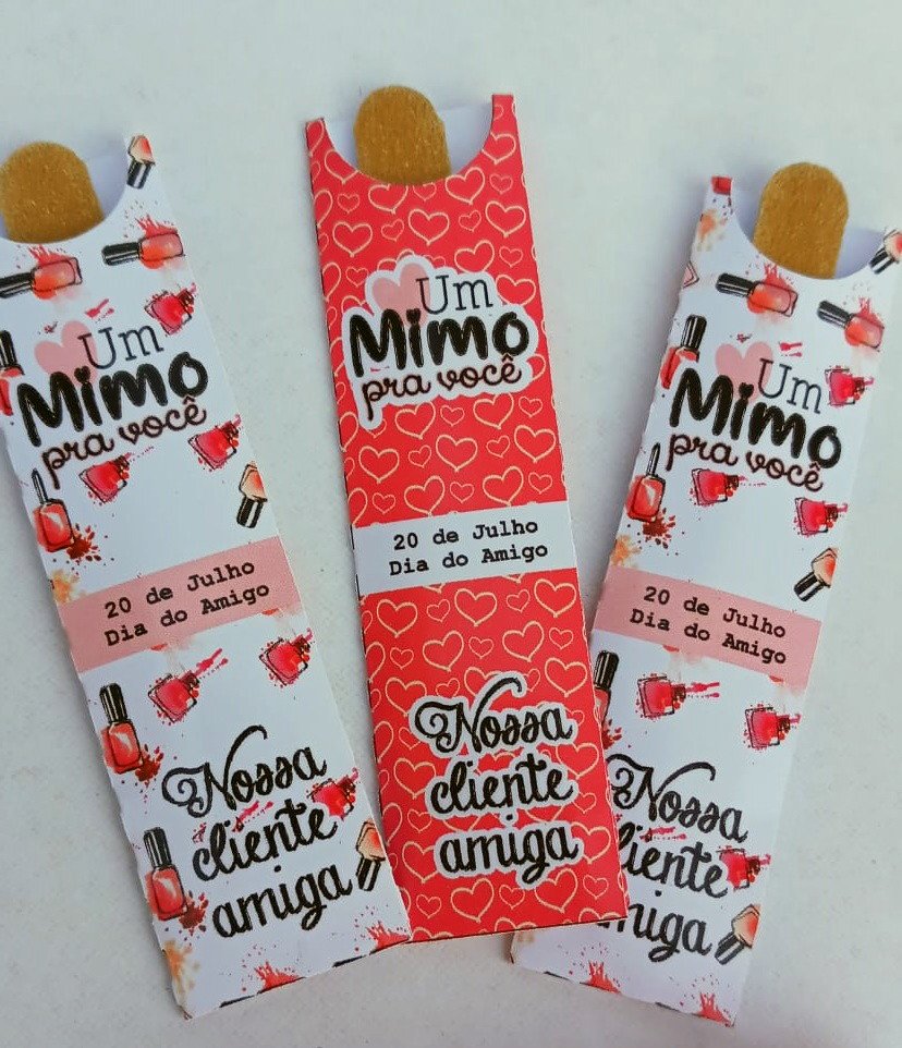 Mimos para clientes de unhas