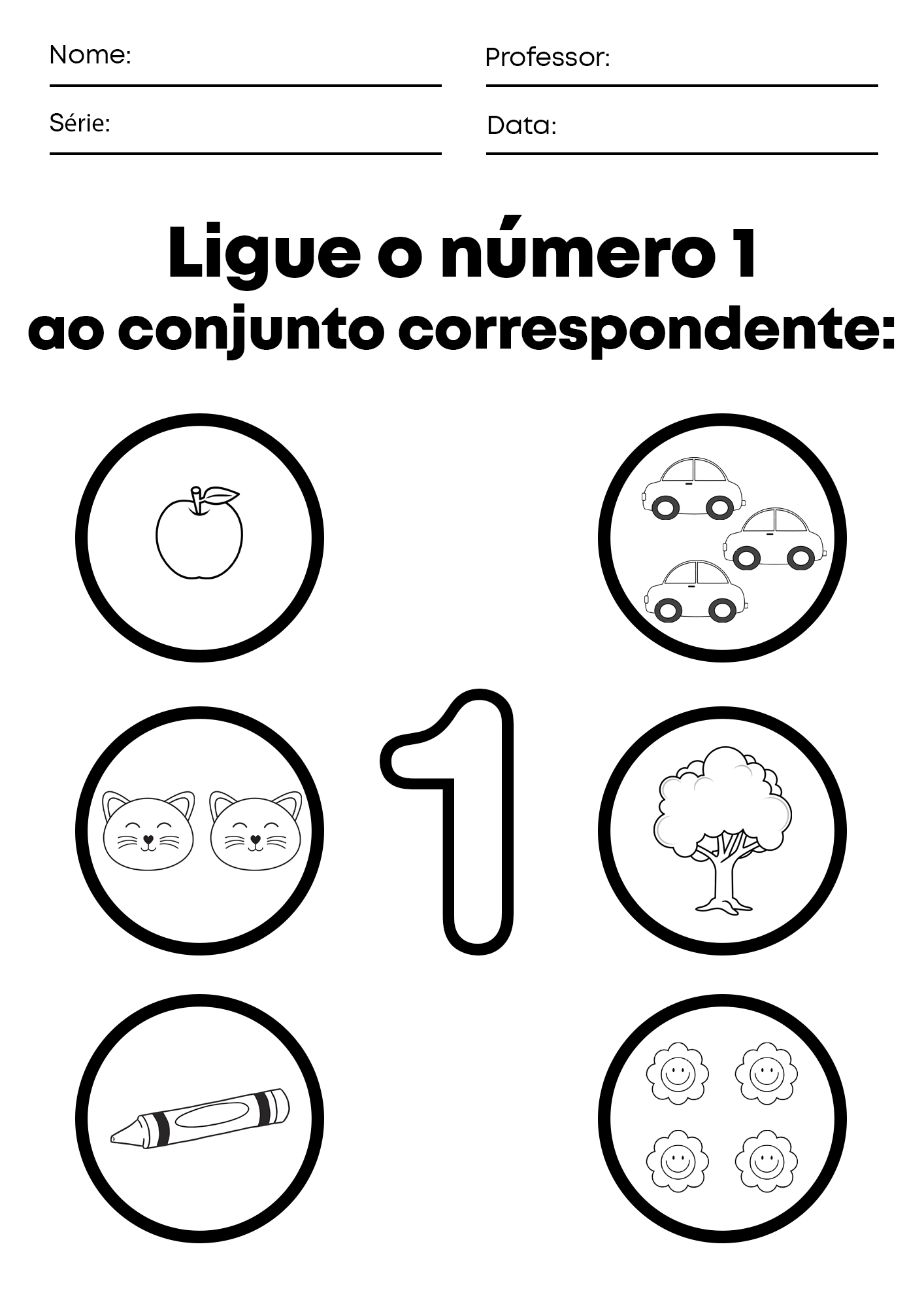 Atividades Número 1: Ideias criativas para usar na educação infantil ...