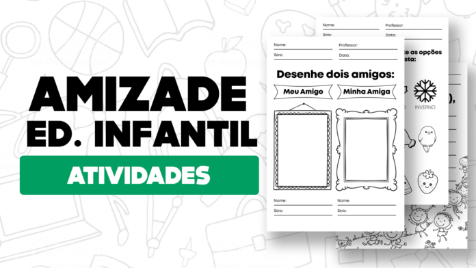 atividade sobre amizade