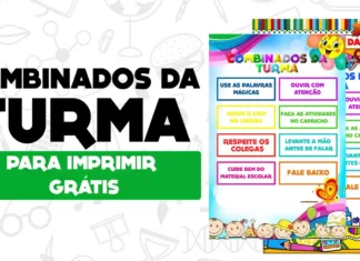 combinados educação infantil