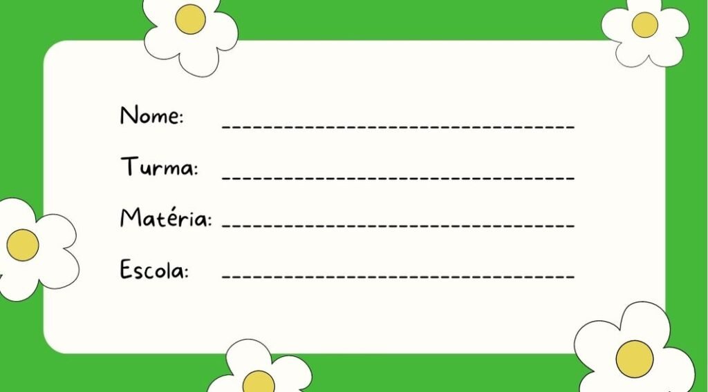 cracha educacao infantil flores