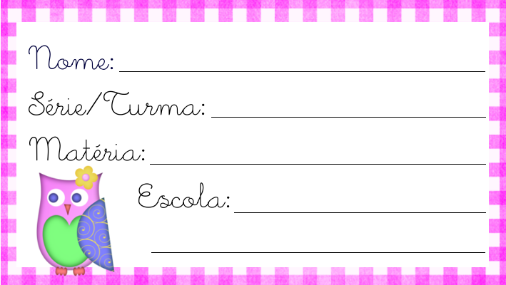 cracha educacao infantil menina