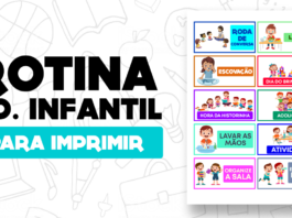 rotina educacao infantil