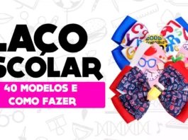 Laço Escolar: +40 modelos lindos para escola e como fazer laço escolar