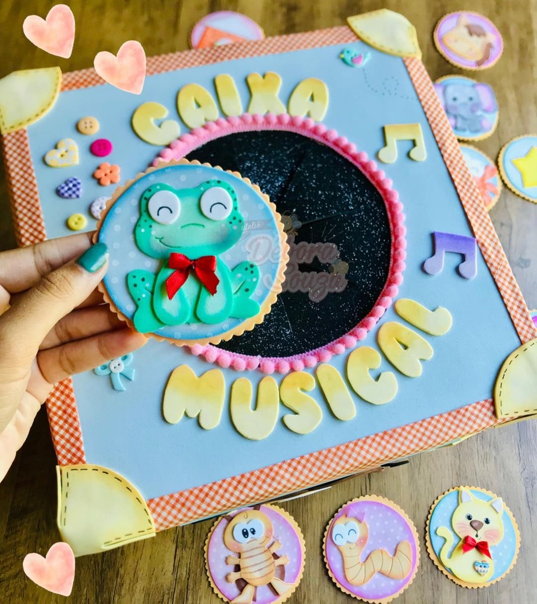 Caixa Musical para educação infantil: Fichas para imprimir