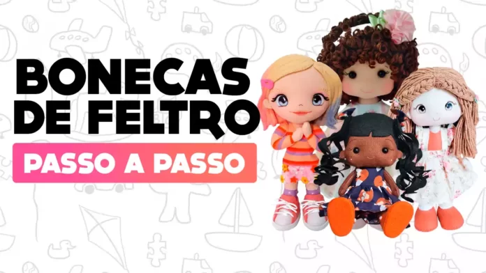 Boneca de feltro