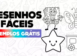 Desenhos fáceis de fazer no papel