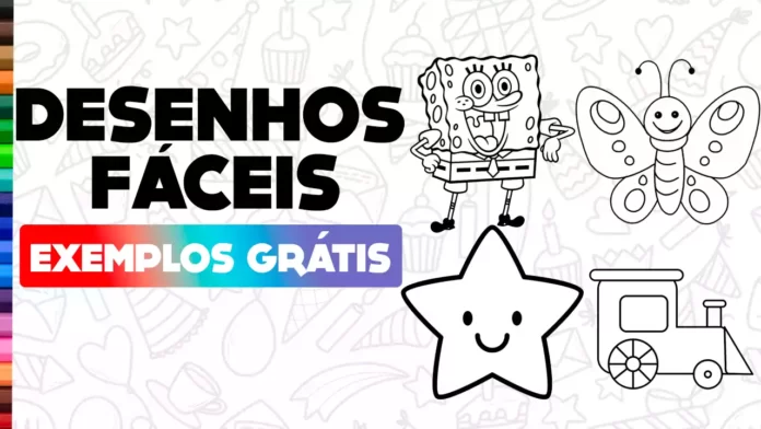 Desenhos fáceis de fazer no papel