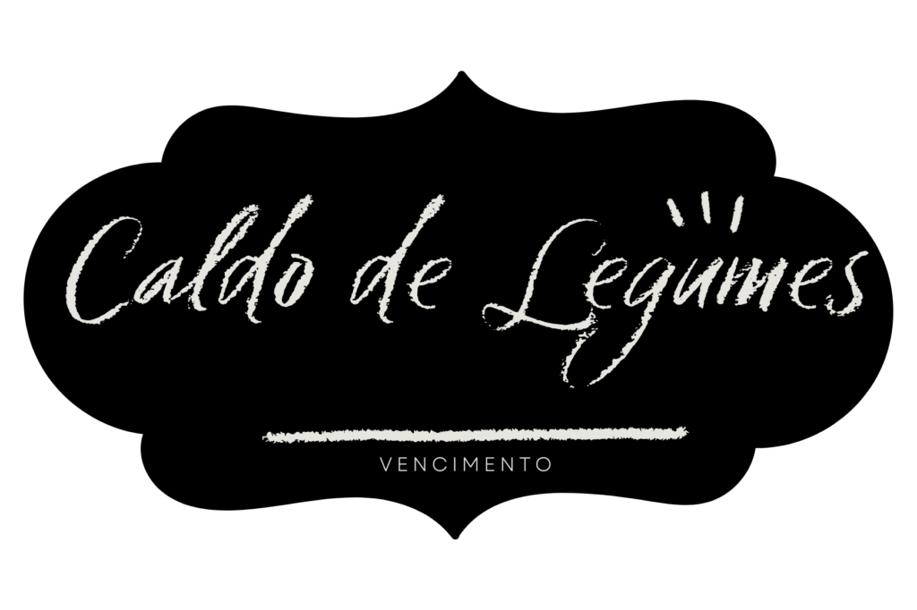 Etiqueta caldo de legumes