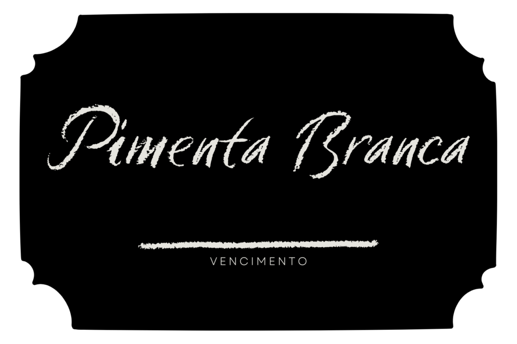 Etiqueta pimenta branca