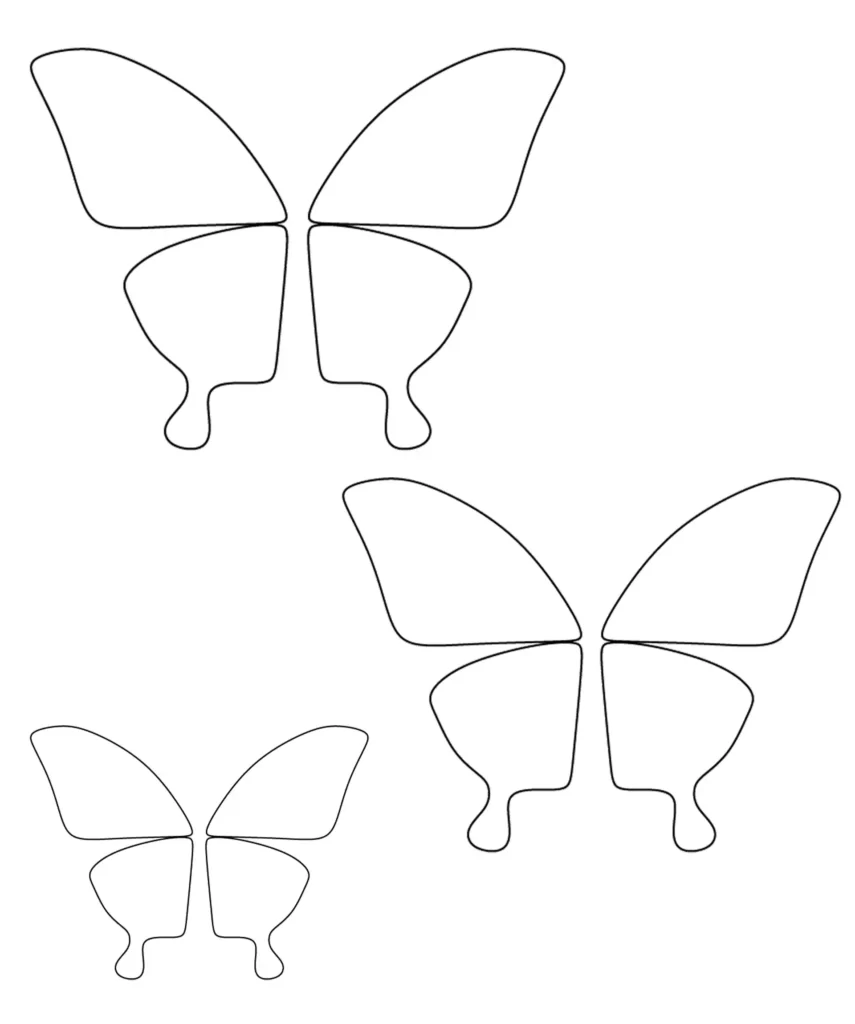 Molde de asa de borboleta