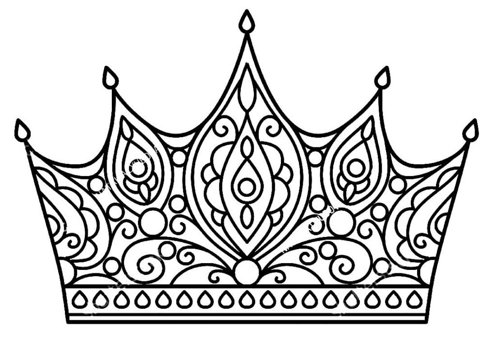 molde coroinha detalhada