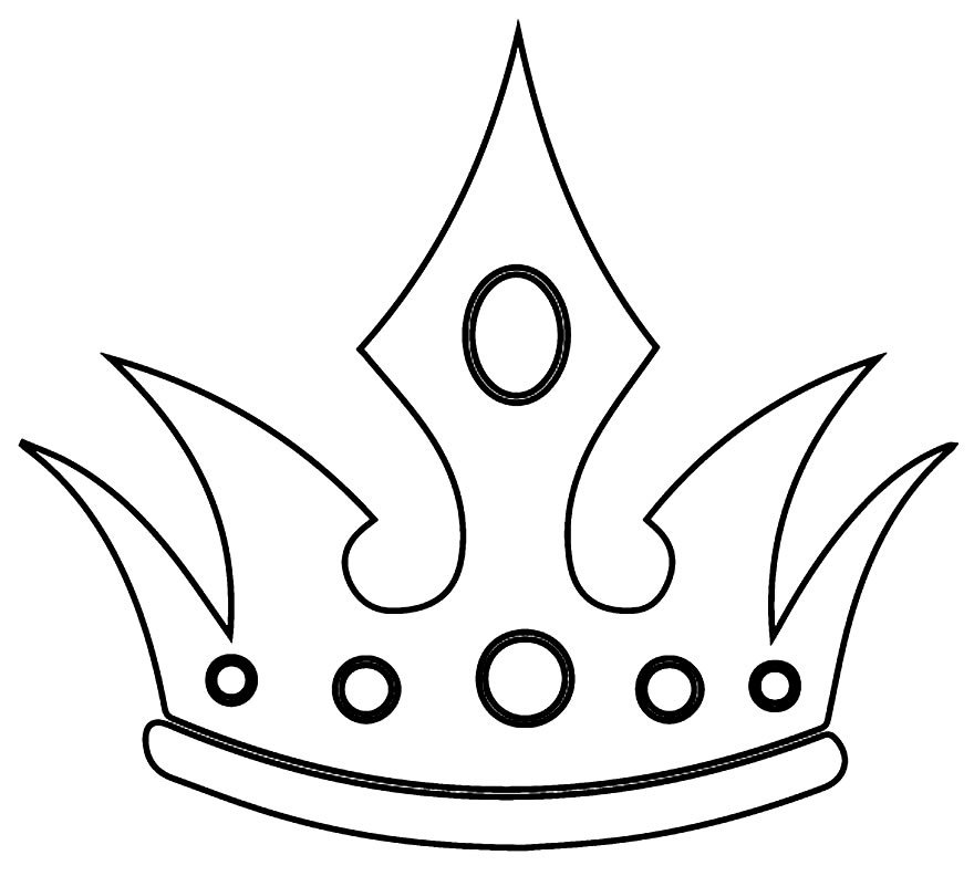 molde coroinha pontuda