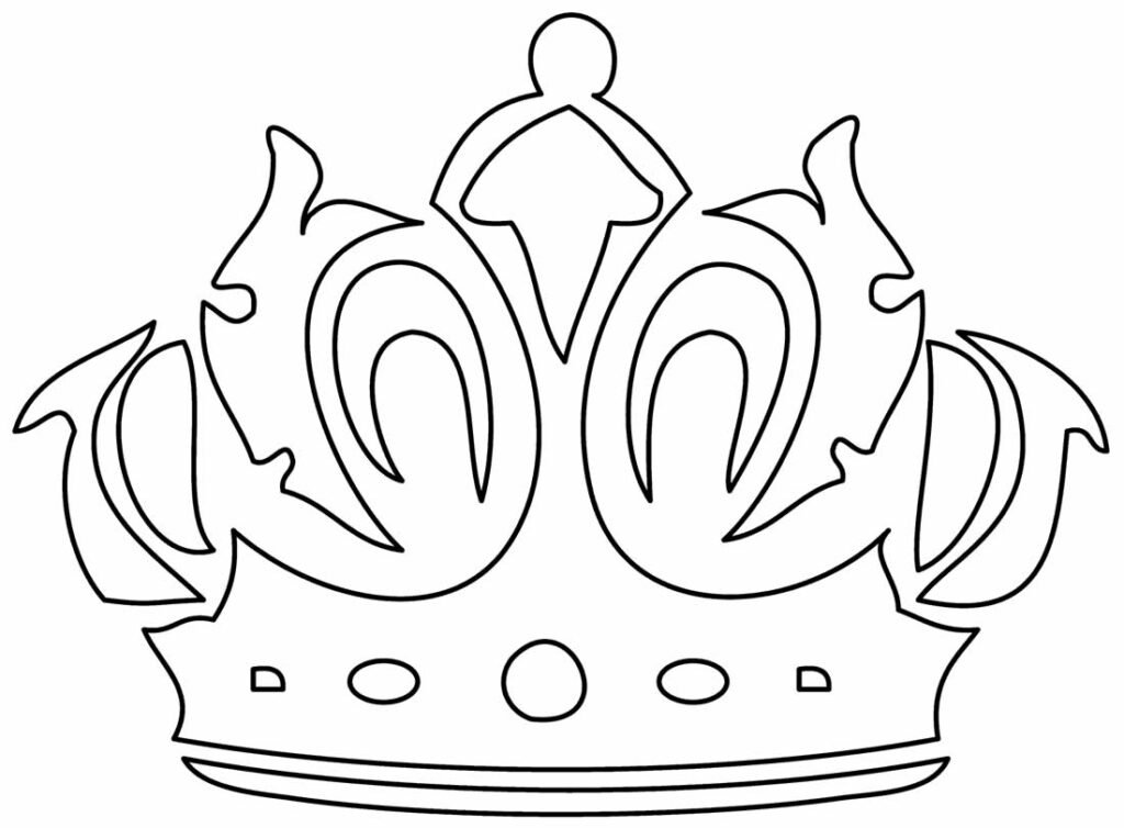 molde coroinha rainha