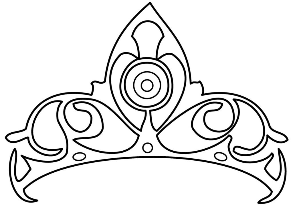 molde coroinha tiara