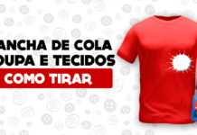 Como tirar cola de roupa