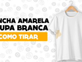 Como tirar mancha amarela de roupa branca 1