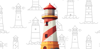 Desenhos de Farol para Colorir