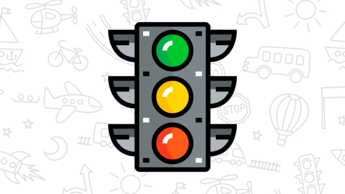 Desenhos de Sinal de Transito para Colorir
