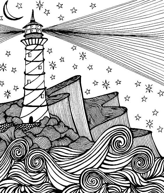 desenho farol para colorir mandala desenho farol para colorir mandala