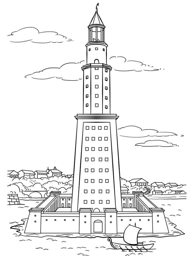 farol gratis para colorir 4 farol gratis para colorir 4