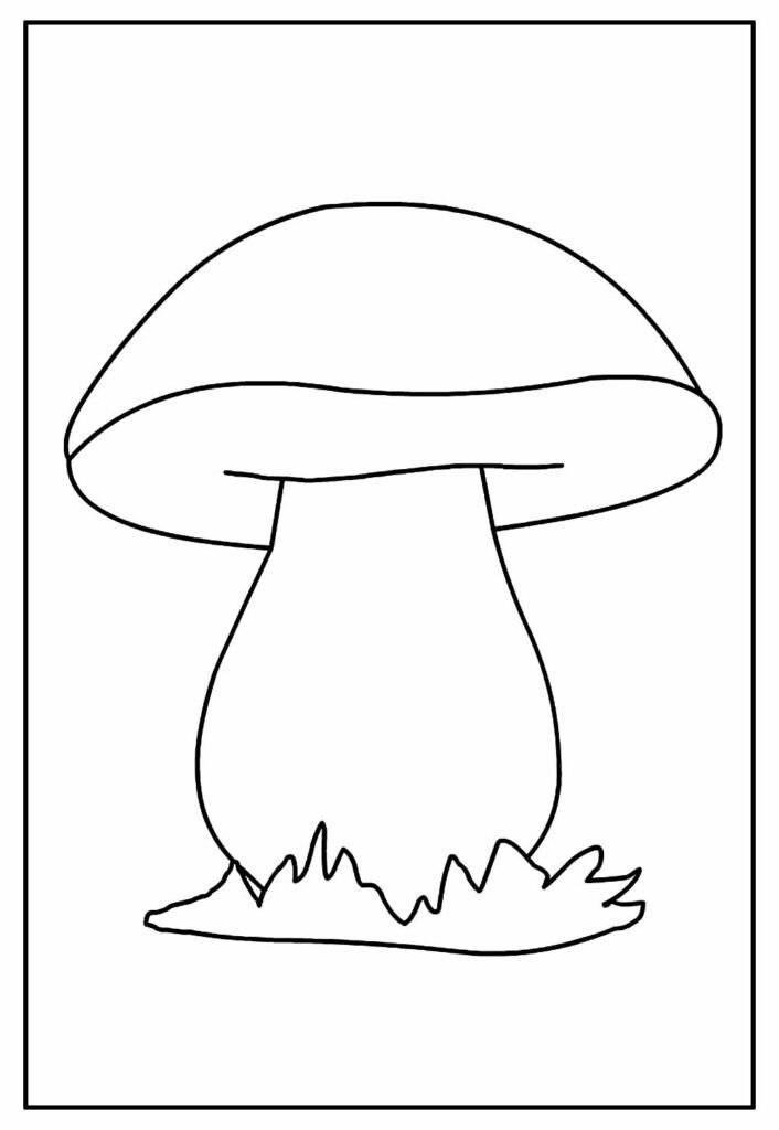 desenhos de cogumelo para colorir 15