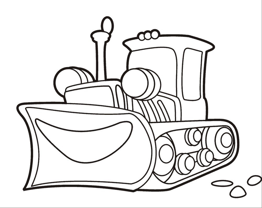 trator para colorir 59