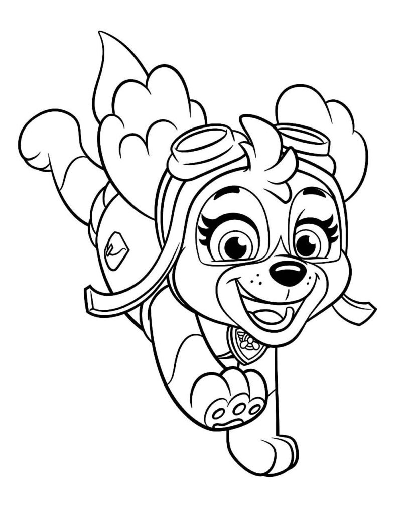 desenho da skye para colorir 19