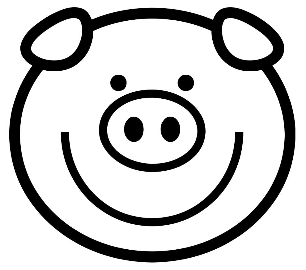 desenhos de porquinhos para colorir 13