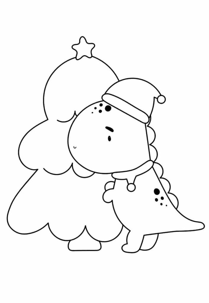 Desenhos Fofos de Natal para Livre Expressão Artística Desenhos Fofos de Natal para Livre Expressão Artística