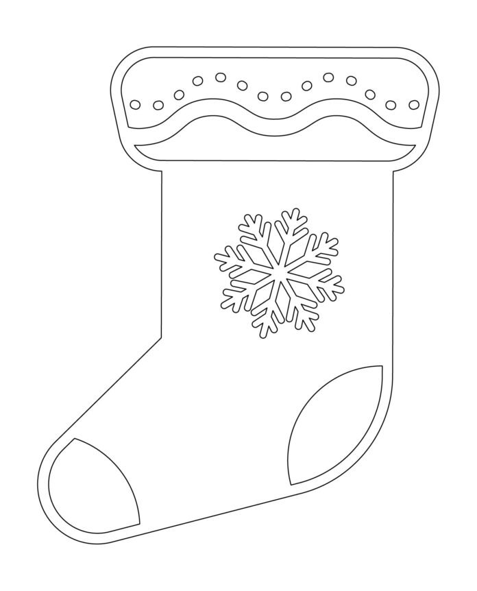 Moldes de Bota do Papai Noel para imprimir